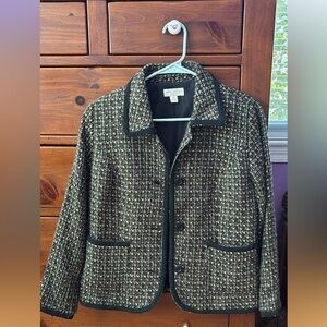Appleseed’s Multicolor Tweed Buttoned Blazer